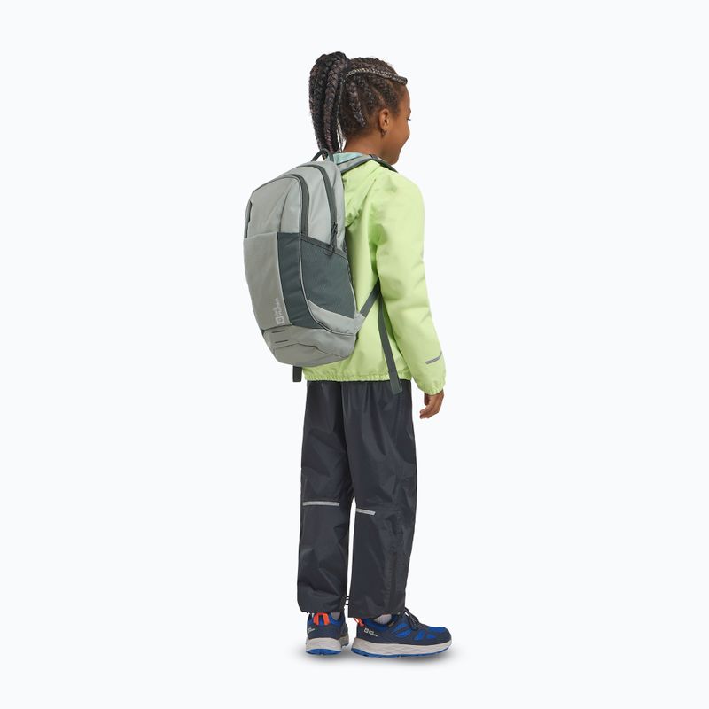 Plecak turystyczny dziecięcy Jack Wolfskin Moab Trail 14 l mint leaf 11