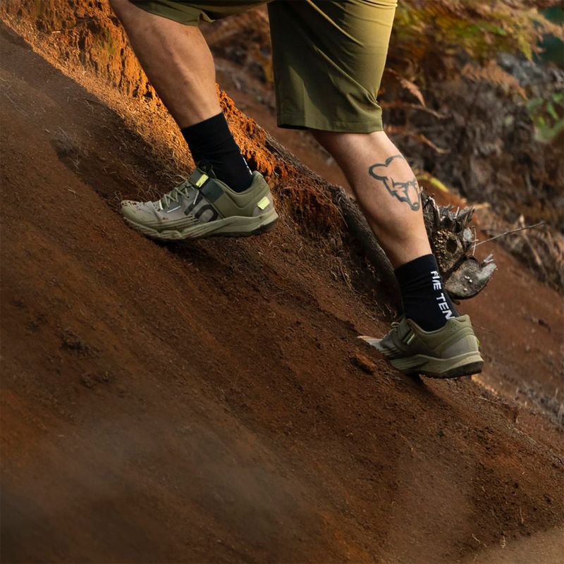 Buty rowerowe MTB męskie adidas FIVE TEN Trailcross Clip In 2024 core black/grey three/red 15