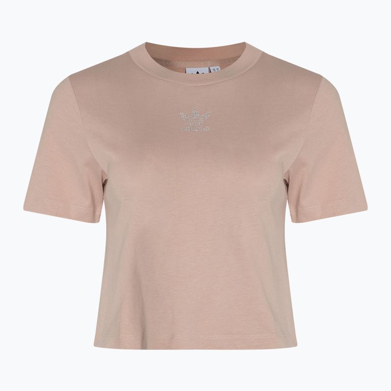 Koszulka damska adidas 2000 Luxe Cropped Tee ash pearl