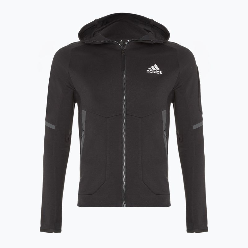 Bluza męska adidas Designed For Gameday Full Zip black