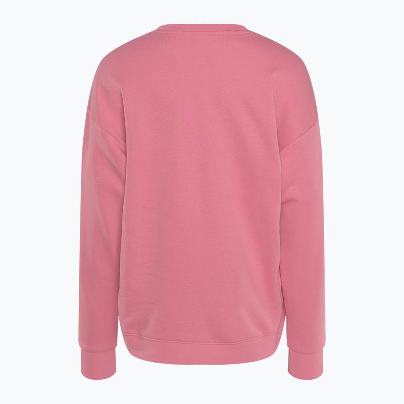 Bluza damska adidas Retro Luxury Crew rose tone 2