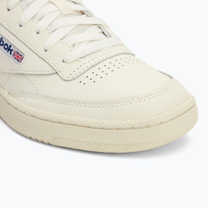 Buty Reebok Club C 85 chalk/chalk/classic cobalt 7