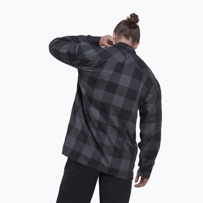 Koszula adidas FIVE TEN Brand of the Brave Flannel grey six/black 5