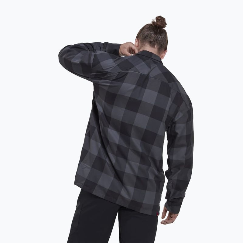 Koszula rowerowa adidas FIVE TEN Brand of the Brave Flannel grey six/black 5