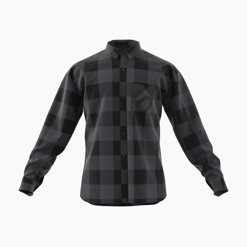 Koszula adidas FIVE TEN Brand of the Brave Flannel grey six/black 10