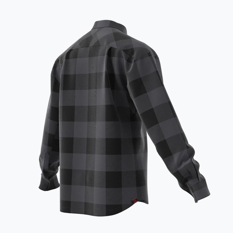 Koszula adidas FIVE TEN Brand of the Brave Flannel grey six/black 14