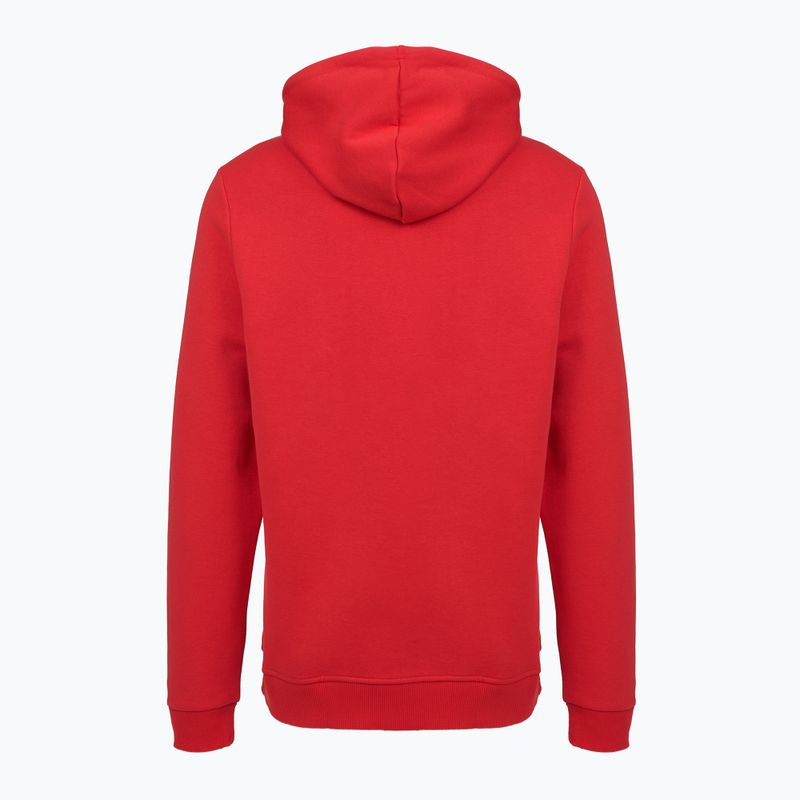 Bluza męska Reebok Identity Big Logo Fleece Hoodie vector red/black 2