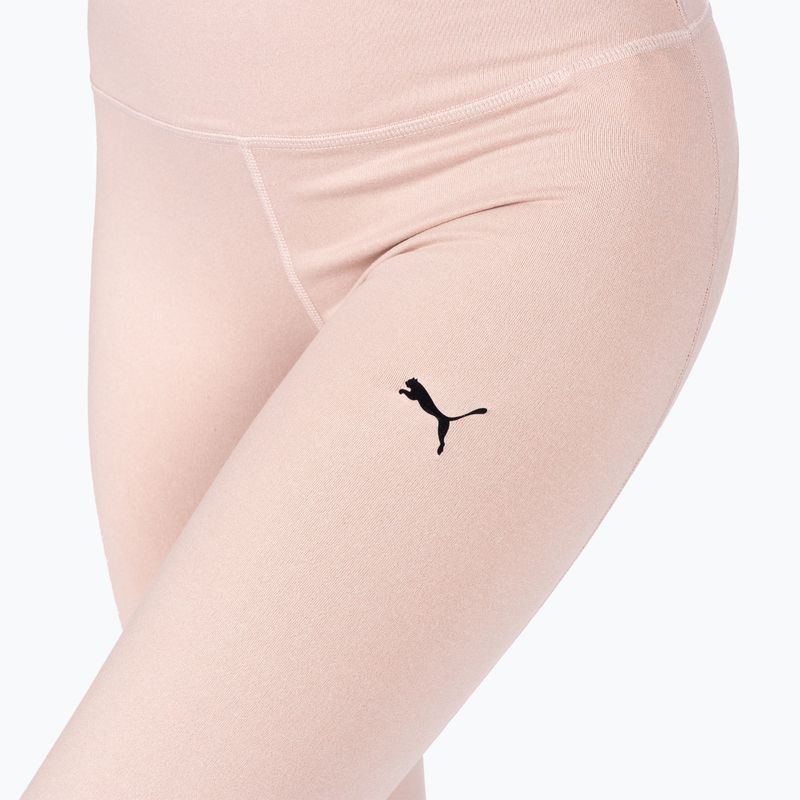 Legginsy damskie PUMA Studio Foundation 7/8 Tight rose quartz heather 4