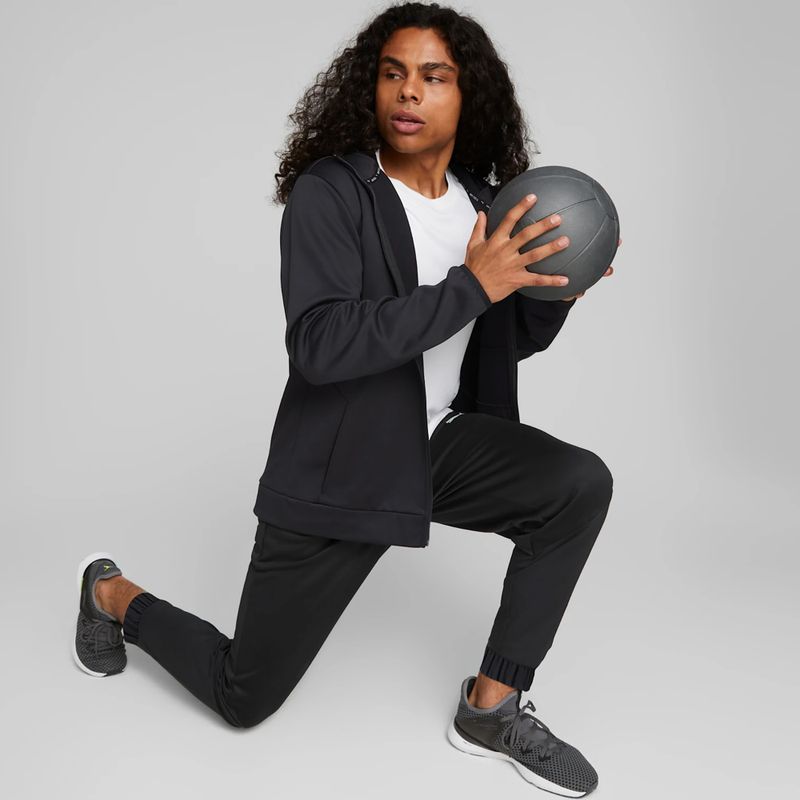 Spodnie męskie PUMA Train All Day PWR Fleece Jogger puma black 5