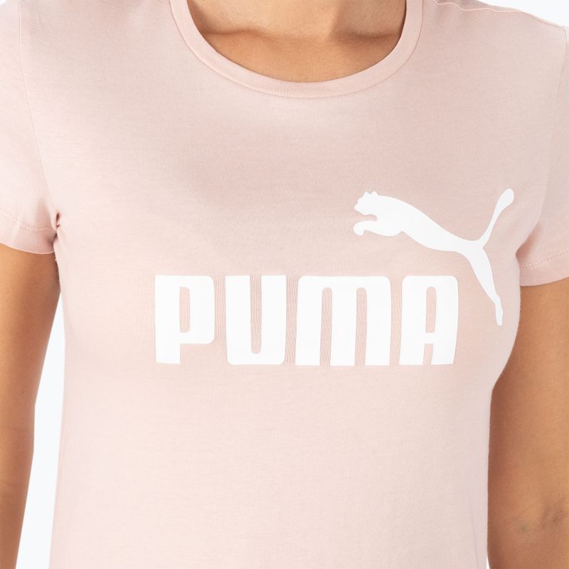 Koszulka damska PUMA ESS Logo rose quartz 4