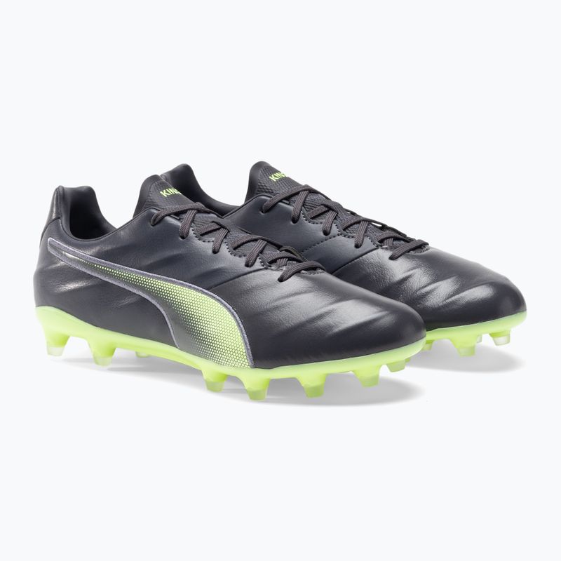 Buty piłkarskie męskie PUMA King Pro 21 FG periscope/fizzy light 4