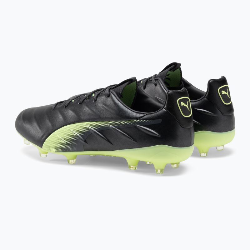 Buty piłkarskie męskie PUMA King Platinum 21 FG/AG asphalt/fizzy light 3