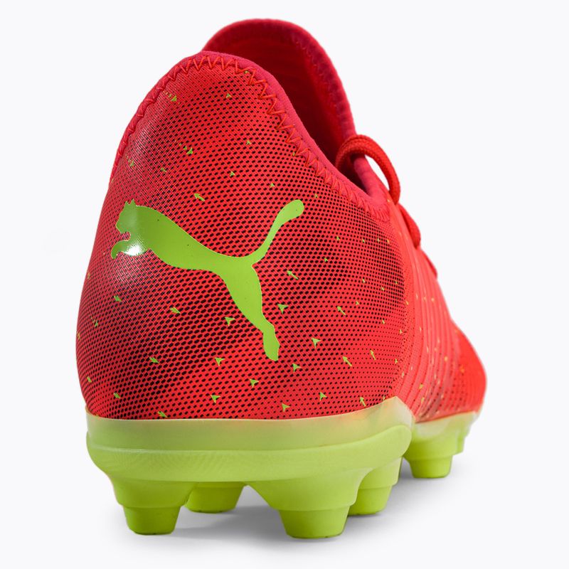 Buty piłkarskie męskie PUMA Future Z 4.4 FG/AG fiery coral/fizzy light/puma black/salmon 8