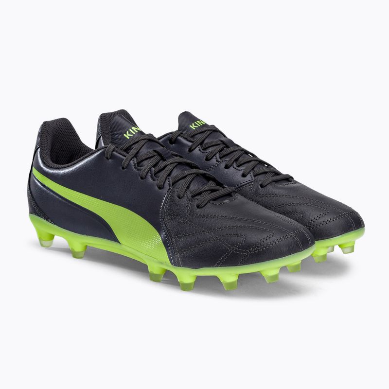 Buty piłkarskie męskie PUMA King Hero 21 FG periscope/fizzy light 4