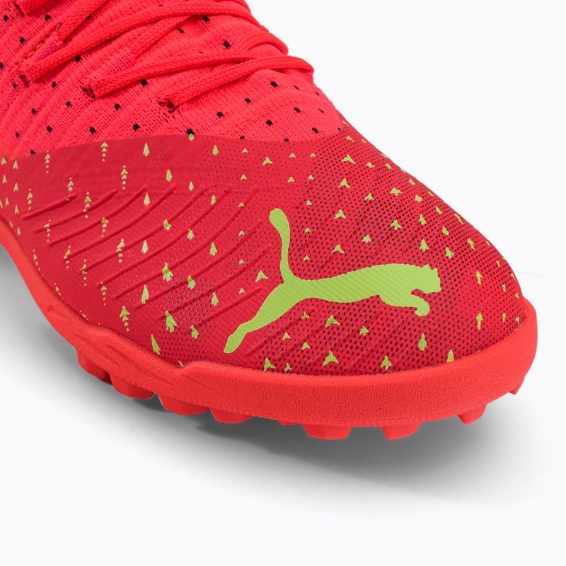 Buty piłkarskie dziecięce PUMA Future Z 3.4 TT fiery coral/fizzy light/puma black/salmon 7