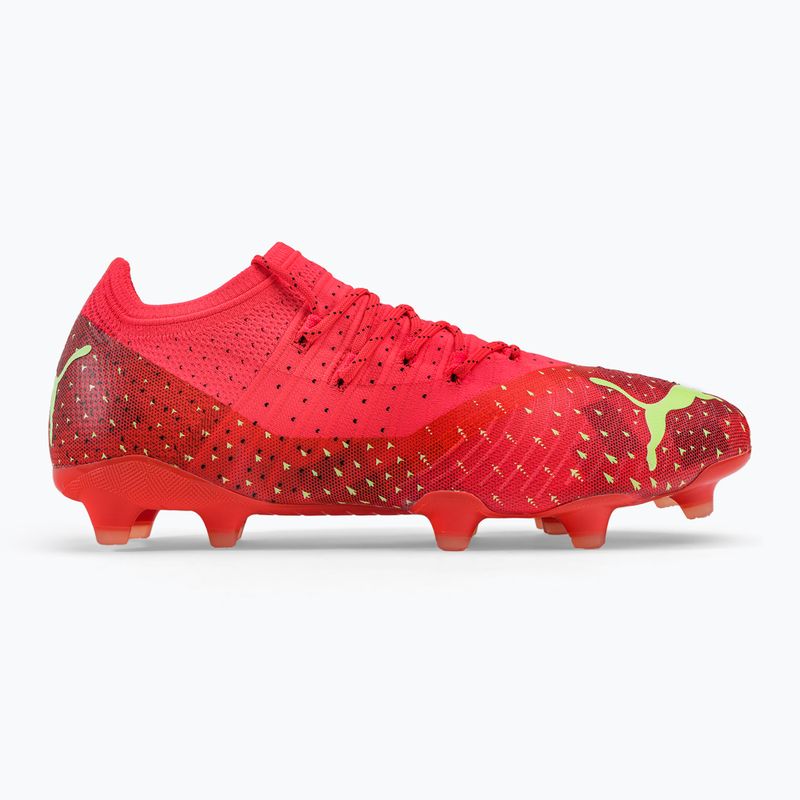 Buty piłkarskie męskie PUMA Future Z 2.4 FG/AG fiery coral/fizzy light/puma black/salmon 2