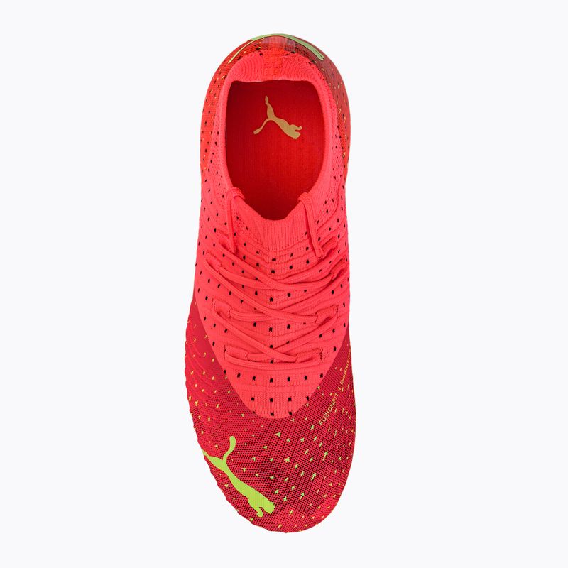 Buty piłkarskie dziecięce PUMA Future Z 3.4 FG/AG fiery coral/fizzy light/puma black/salmon 6
