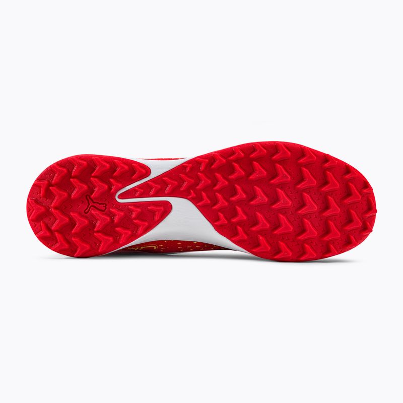 Buty piłkarskie męskie PUMA Ultra Match+ LL TT fiery coral/fizzy light/puma black 5