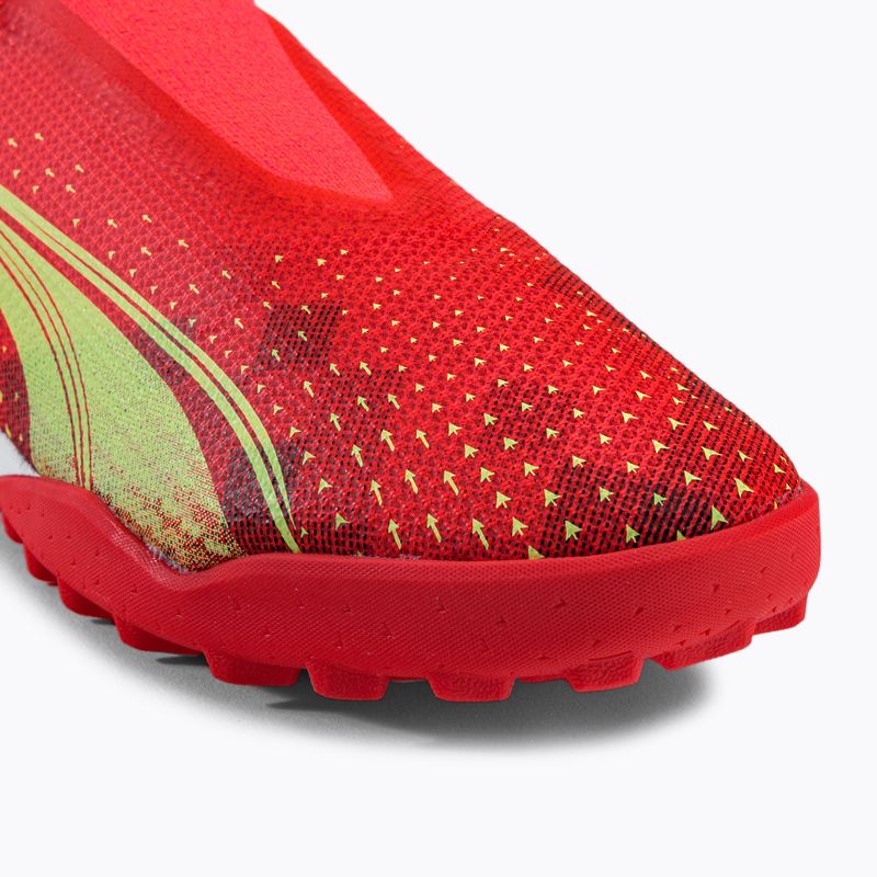 Buty piłkarskie męskie PUMA Ultra Match+ LL TT fiery coral/fizzy light/puma black 7