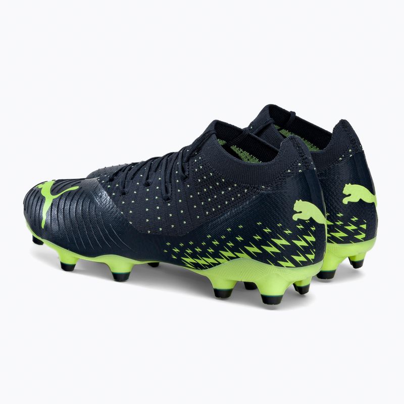 Buty piłkarskie męskie PUMA Future Z 3.4 FG/AG parisian night/fizzy light/pistachio 3