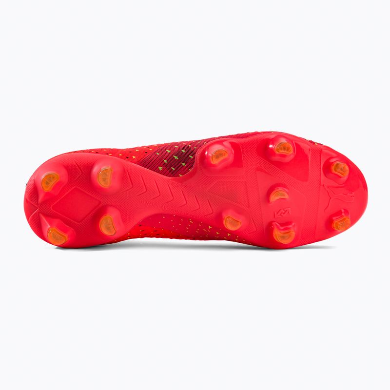 Buty piłkarskie męskie PUMA Future Z 3.4 FG/AG fiery coral/fizzy light/puma black/salmon 5