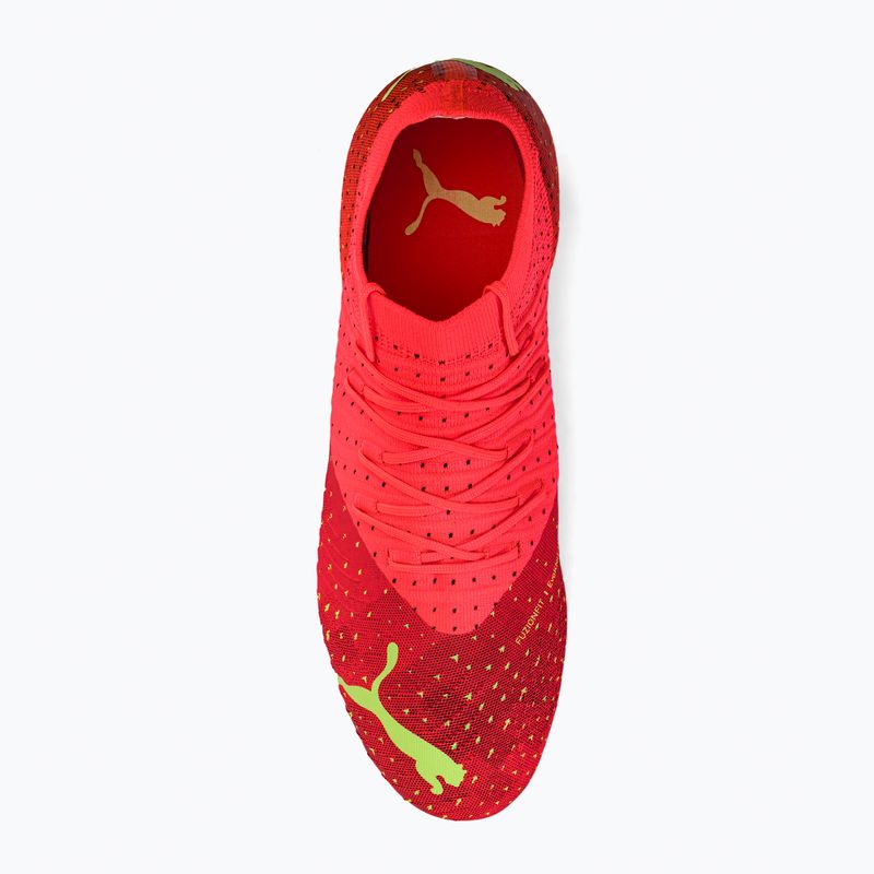 Buty piłkarskie męskie PUMA Future Z 3.4 FG/AG fiery coral/fizzy light/puma black/salmon 6