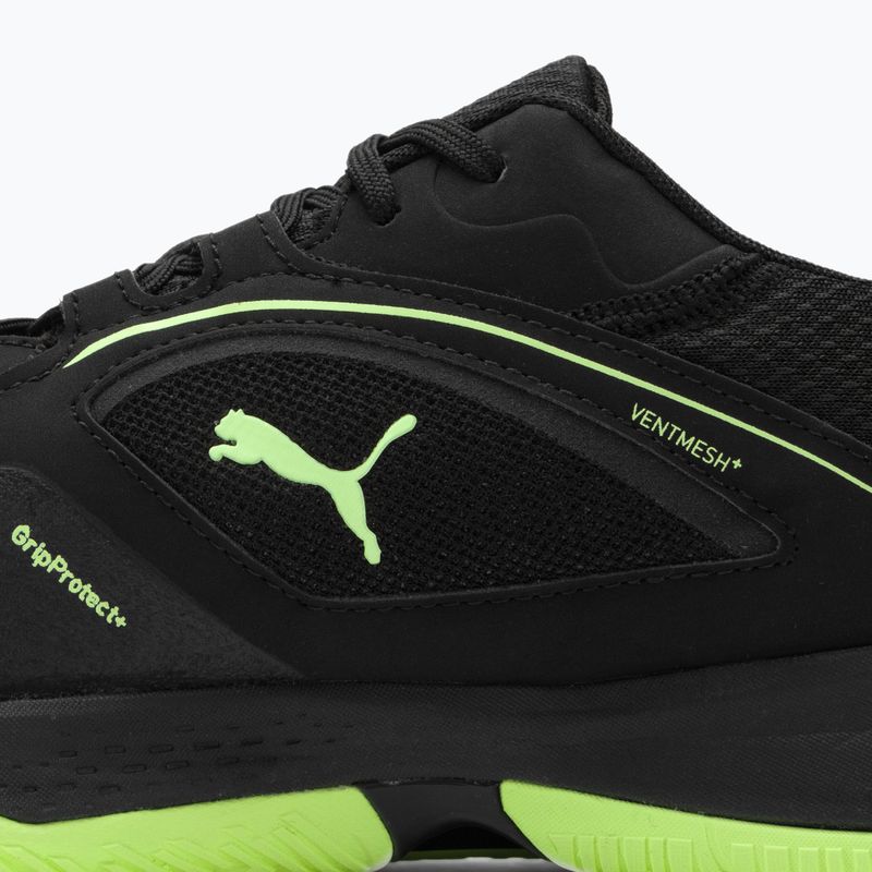 Buty do piłki ręcznej męskie PUMA Solarstrike II puma black/puma white/fizzy light 10