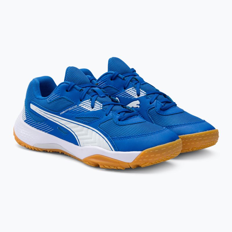 Buty do piłki ręcznej dziecięce PUMA Solarflash Jr II royal/puma white 4