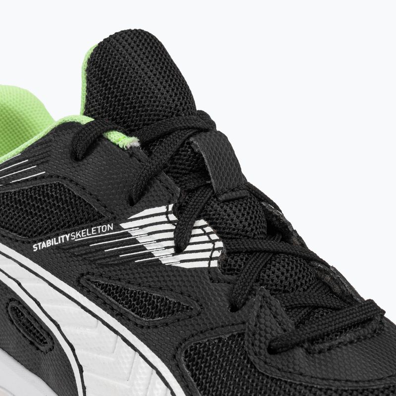 Buty do piłki ręcznej dziecięce PUMA Solarflash Jr II puma black/puma white/fizzy light/gum 9