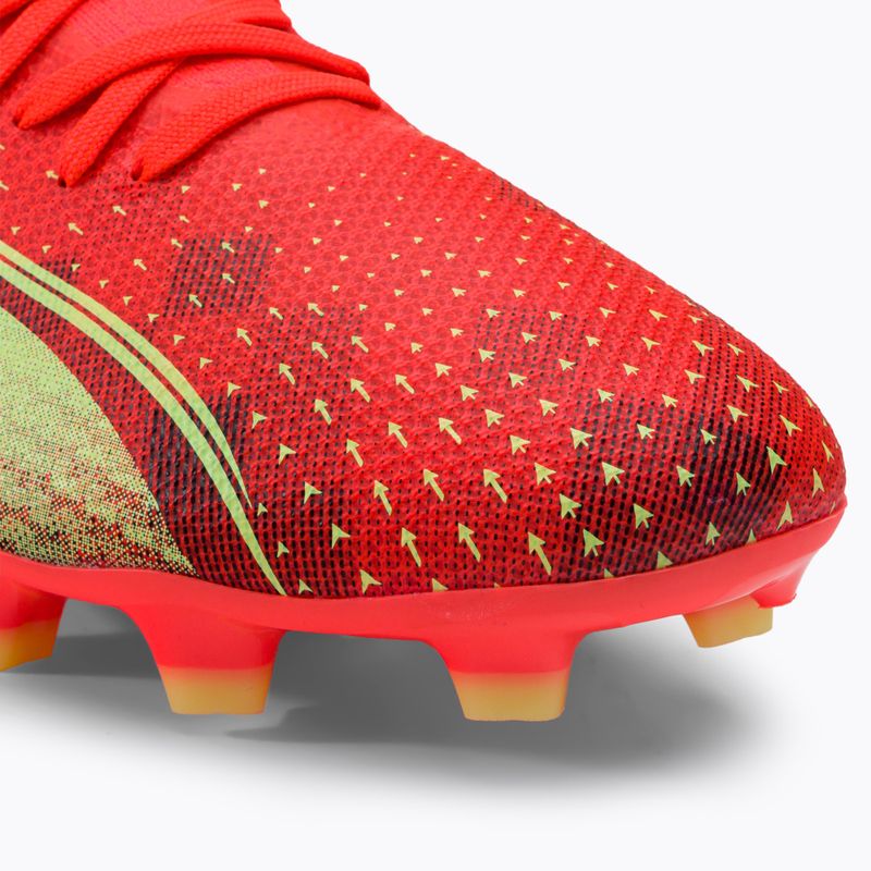 Buty piłkarskie męskie PUMA Ultra Match FG/AG fiery coral/fizzy light/puma black 7