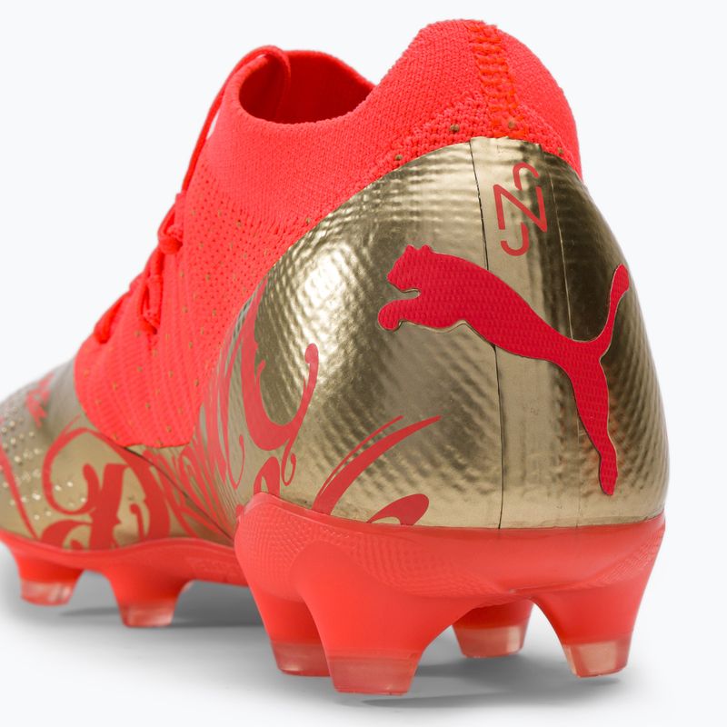 Buty piłkarskie męskie PUMA Future Z 3.4 Neymar Jr. FG/AG fiery coral/gold 8