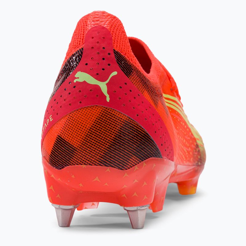Buty piłkarskie męskie PUMA Ultra Ultimate MXSG fiery coral/fizzy light/puma black 8