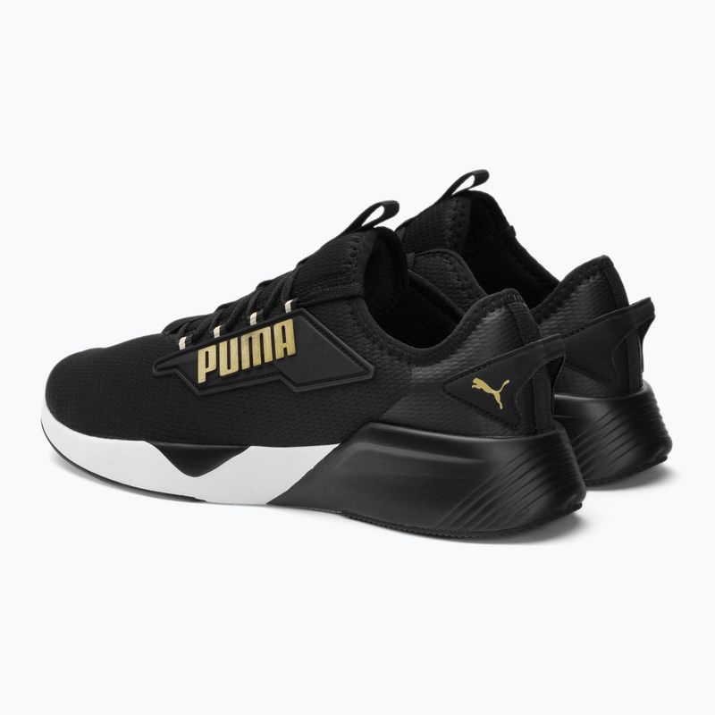 Buty do biegania męskie PUMA Retaliate 2 puma black/puma team gold 3