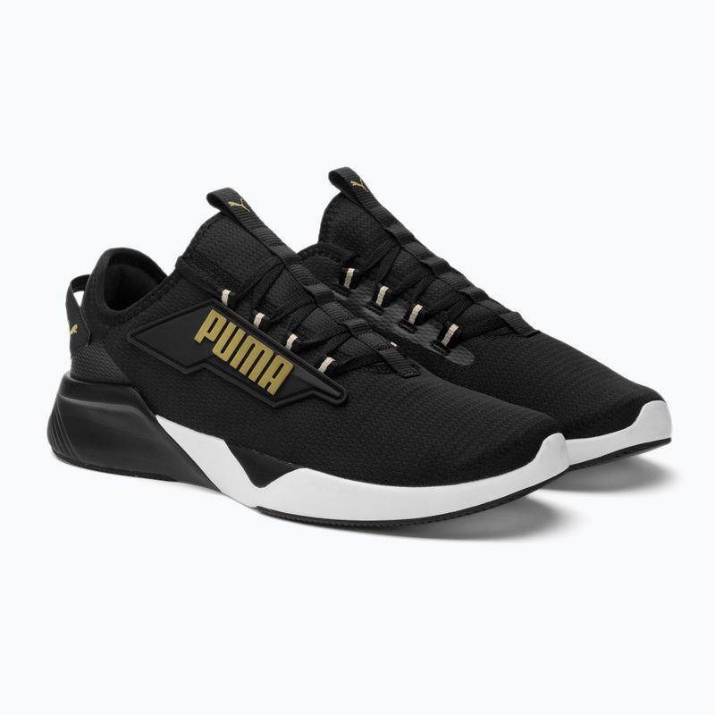 Buty do biegania męskie PUMA Retaliate 2 puma black/puma team gold 4