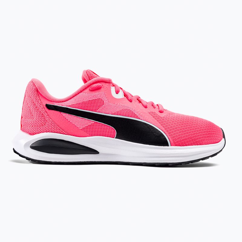 Buty do biegania damskie PUMA Twitch Runner sunset glow/puma black/puma white 2
