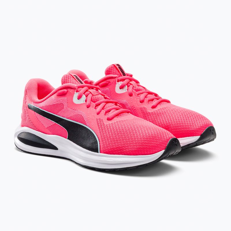Buty do biegania damskie PUMA Twitch Runner sunset glow/puma black/puma white 5