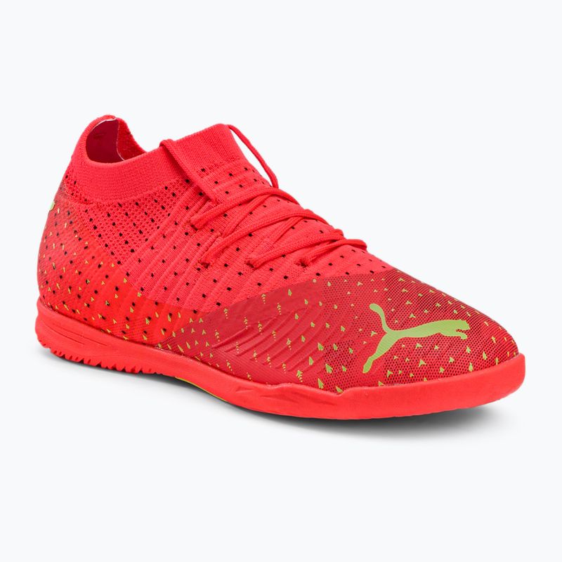 Buty piłkarskie dziecięce PUMA Future Z 3.4 IT fiery coral/fizzy light/puma black/salmon