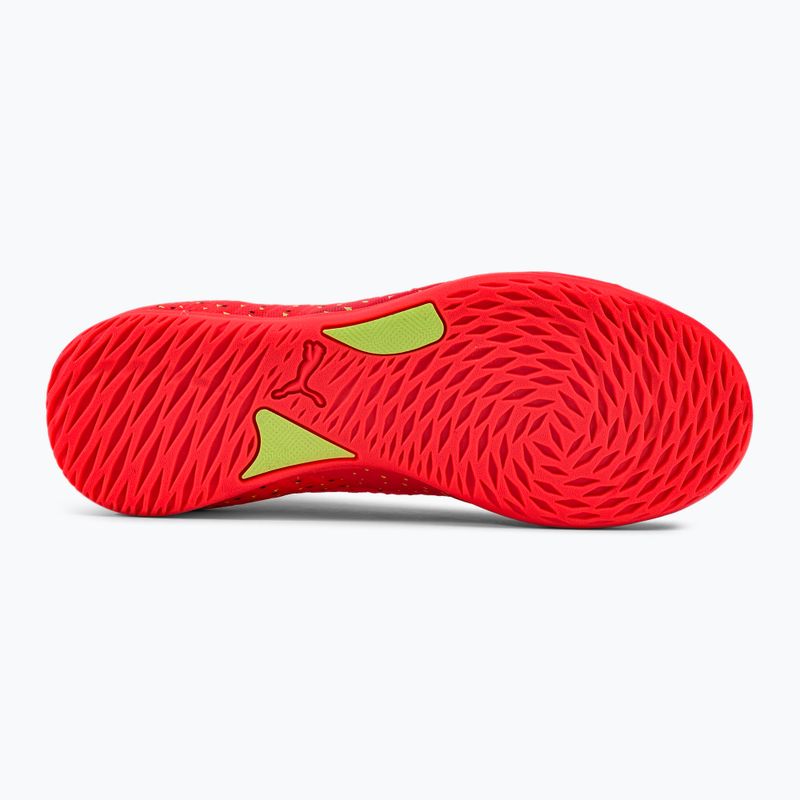 Buty piłkarskie dziecięce PUMA Future Z 3.4 IT fiery coral/fizzy light/puma black/salmon 5