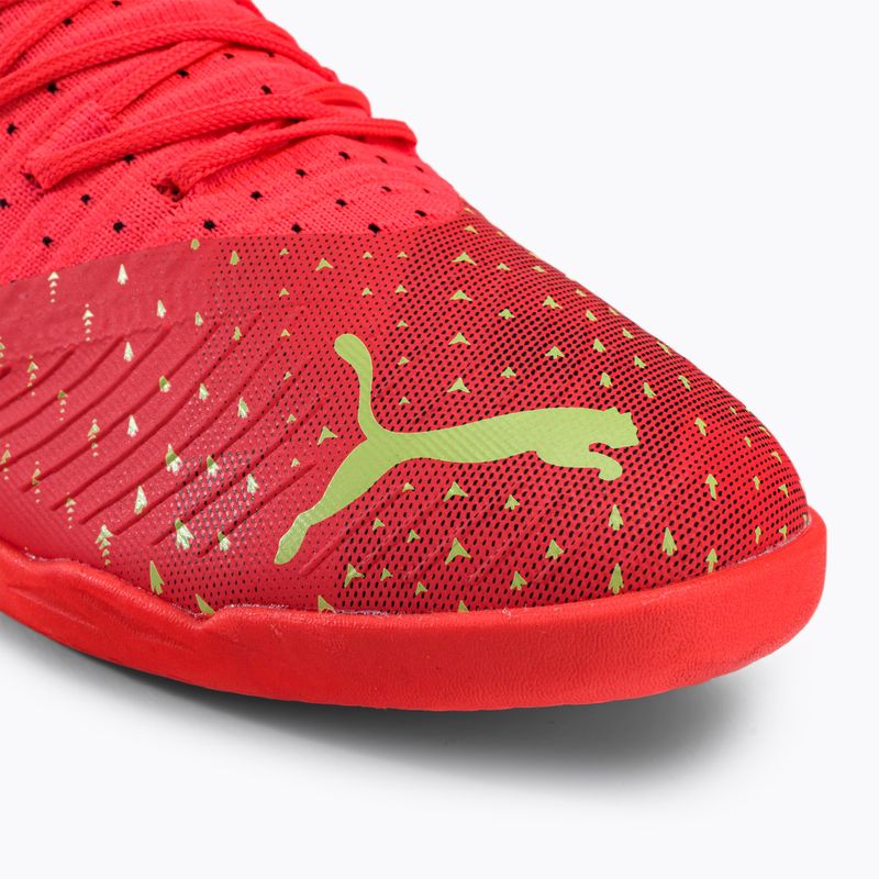 Buty piłkarskie dziecięce PUMA Future Z 3.4 IT fiery coral/fizzy light/puma black/salmon 7