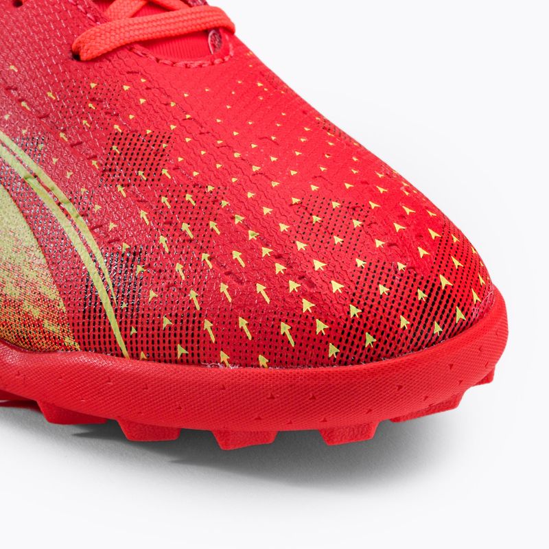 Buty piłkarskie dziecięce PUMA Ultra Play TT fiery coral/fizzy light/puma black 7