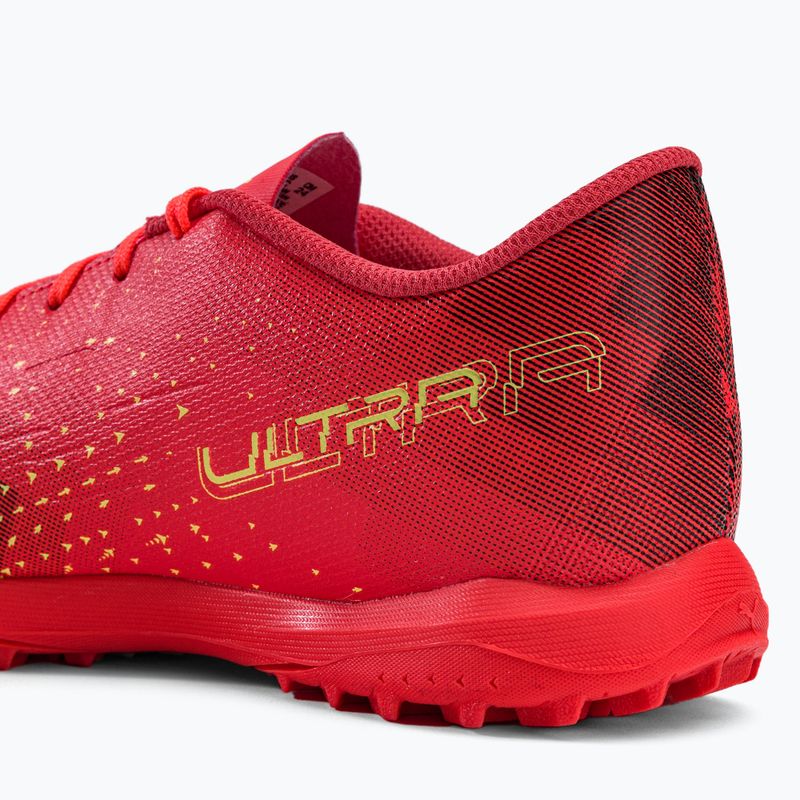 Buty piłkarskie dziecięce PUMA Ultra Play TT fiery coral/fizzy light/puma black 8