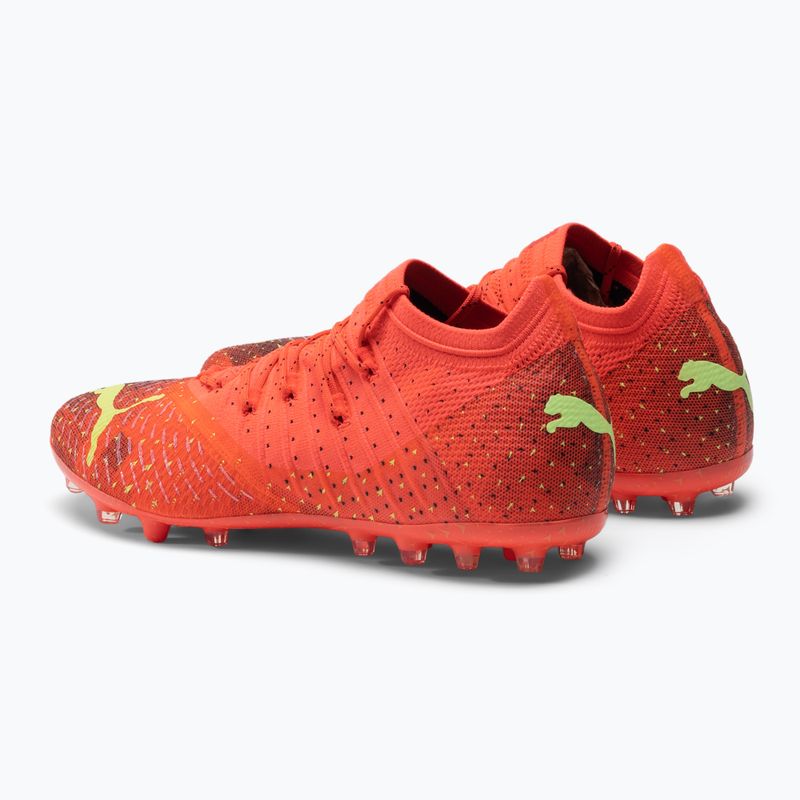 Buty piłkarskie męskie PUMA Future Z 1.4 MG fiery coral/fizzy light/puma black 3
