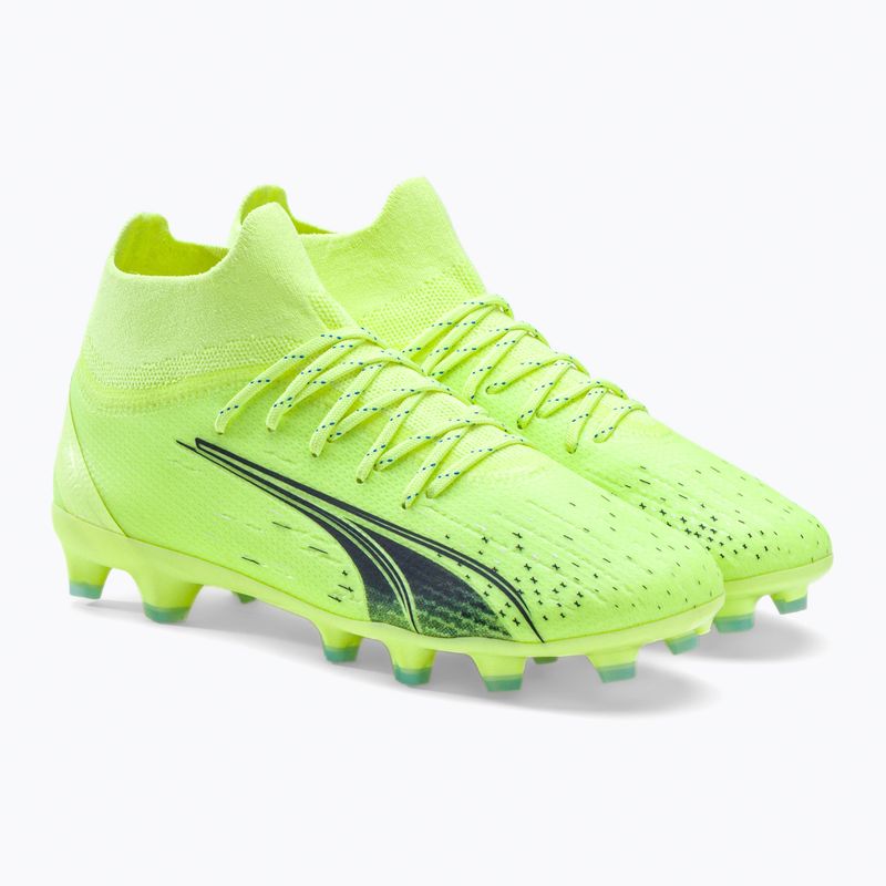 Buty piłkarskie dziecięce PUMA Ultra Pro FG/AG fizzy light/parisian/blue 5