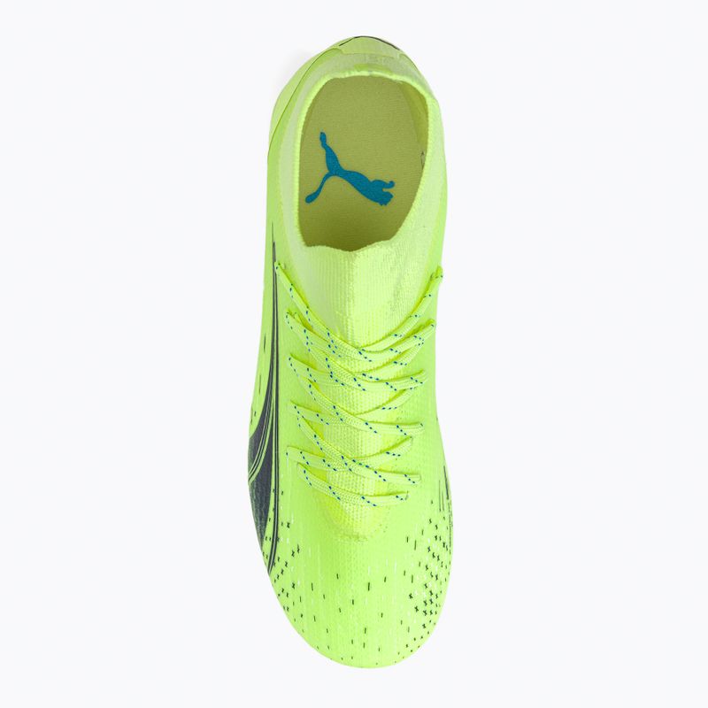 Buty piłkarskie dziecięce PUMA Ultra Pro FG/AG fizzy light/parisian/blue 6