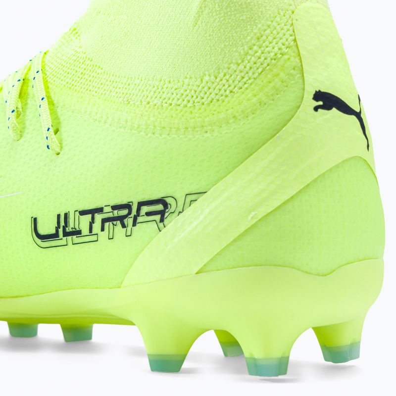 Buty piłkarskie dziecięce PUMA Ultra Pro FG/AG fizzy light/parisian/blue 9