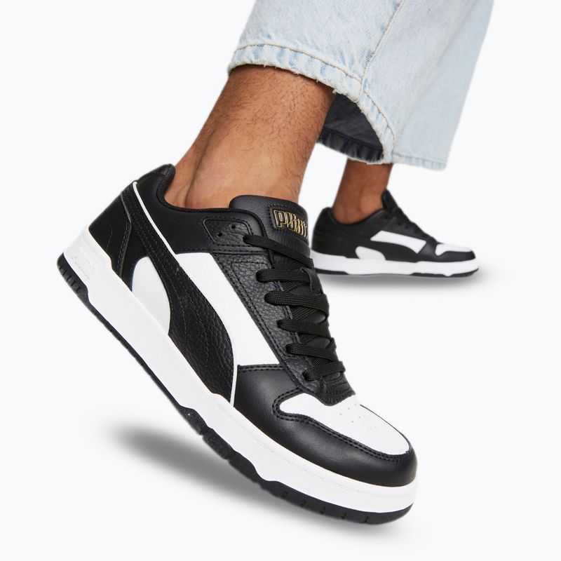 Buty PUMA RBD Game Low puma black/puma white/puma team gold 4