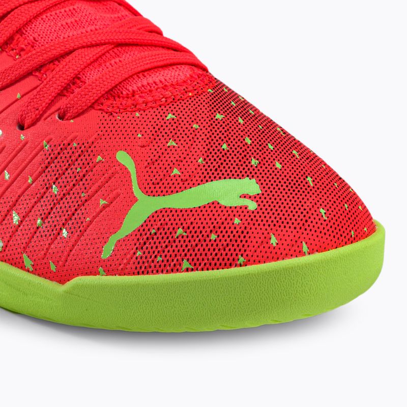 Buty piłkarskie dziecięce PUMA Future Z 4.4 IT fiery coral/fizzy light/puma black/salmon 7