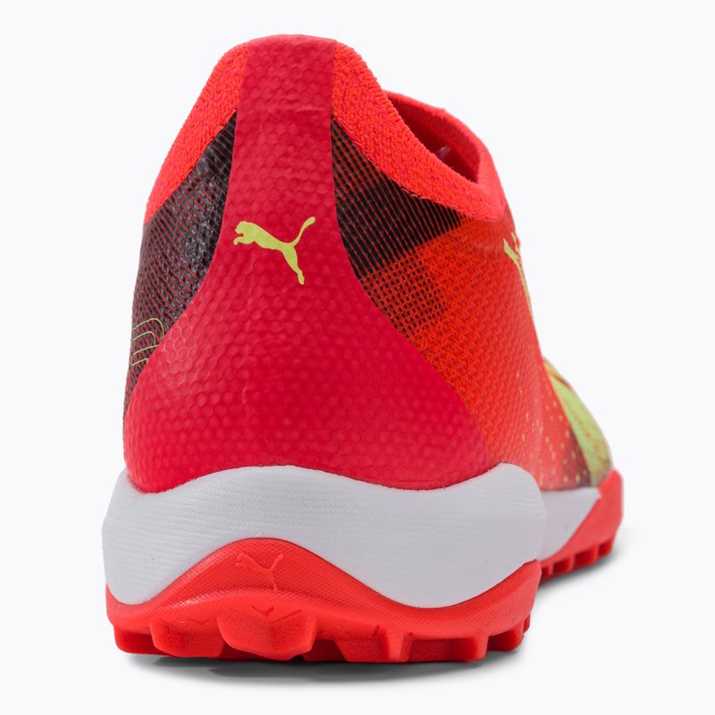 Buty piłkarskie męskie PUMA Ultra Match TT fiery coral/fizzy light/puma black 8