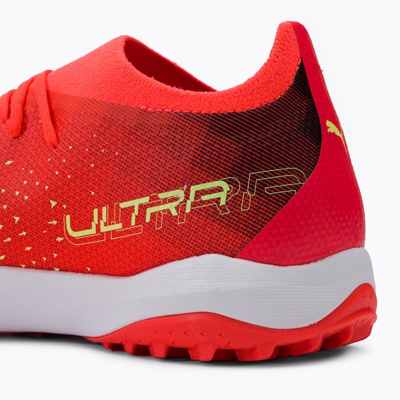 Buty piłkarskie męskie PUMA Ultra Match TT fiery coral/fizzy light/puma black 9