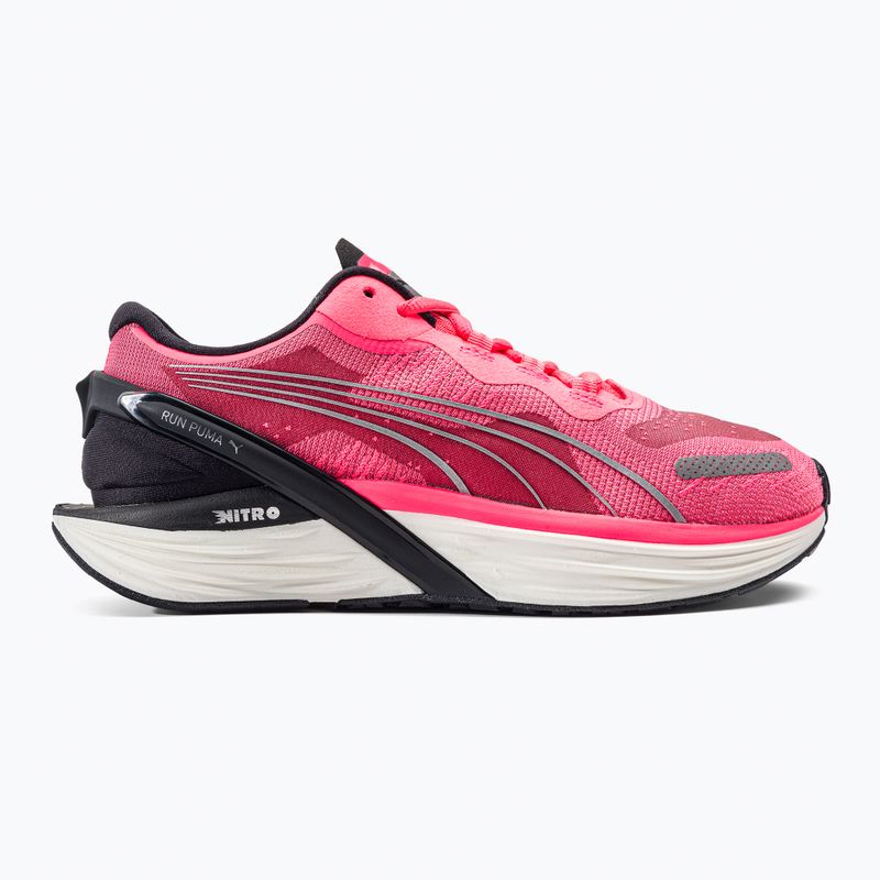 Buty do biegania damskie PUMA Run XX Nitro Wns sunset glow/puma black/silver 2